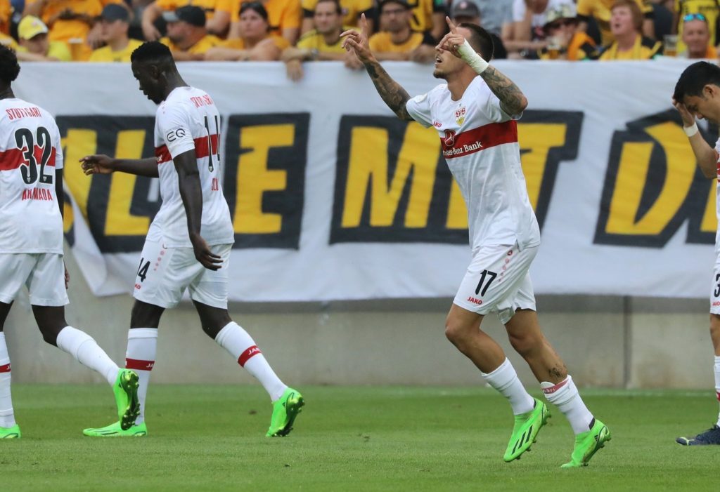 Coupe d’Allemagne: Silas Mvumpa Katompa et Stuttgart assurent l’essentiel devant le Dynamo Dresden