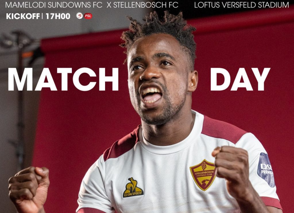 D1 Afrique du Sud: William Likuta et Stellenbosch battus pour la 1ère fois de la saison par les Mamelodi Sundowns