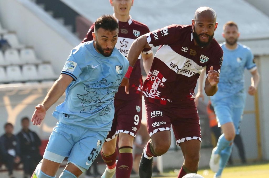 D2 Turquie: Lourde chute pour Remi Mulumba et Bandirmaspor face à Erzurumspor