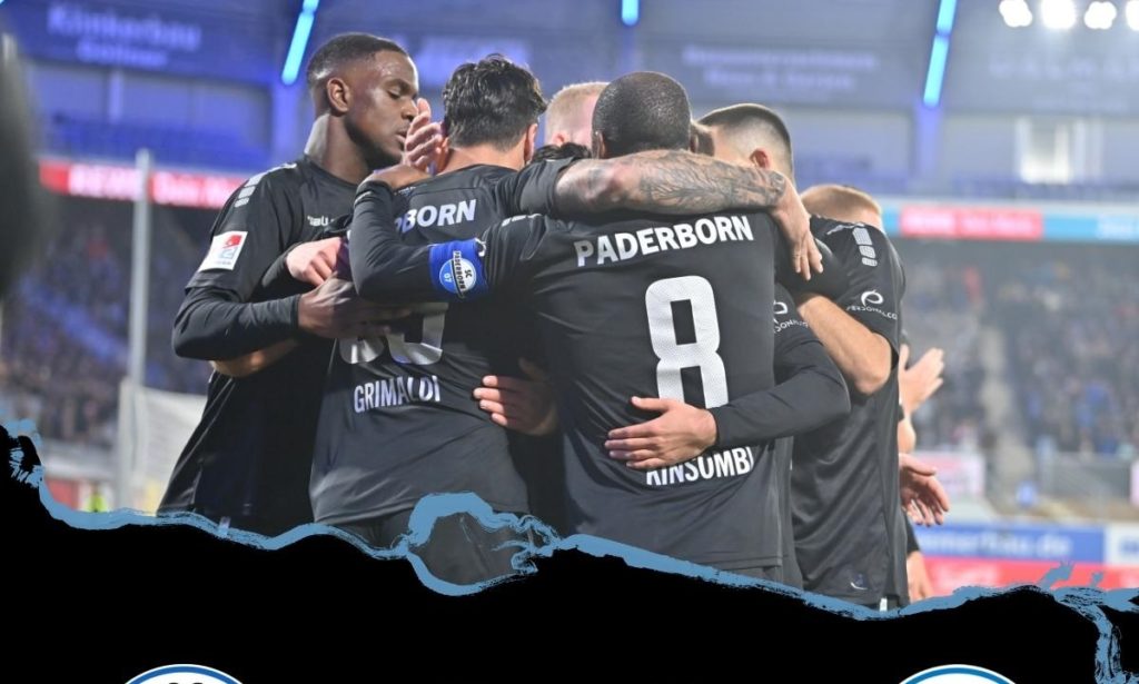 D2 Allemagne: David Kinsombi et Paderborn faciles vainqueurs du Hansa Rostock de son frère, Christian Kinsombi
