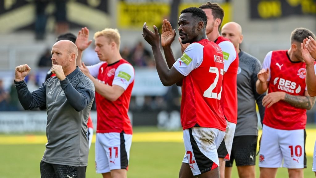 Transfert: Séparation à l’amiable entre Aristote Nsiala et Fleetwood Town