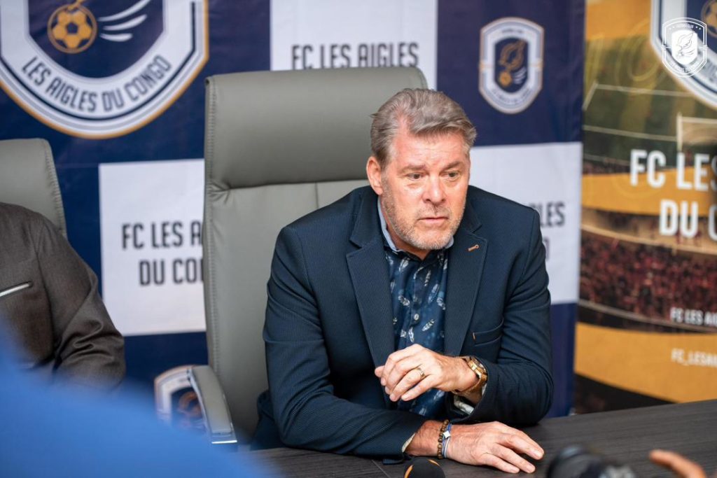 Football : ancien coach de l’As Vclub, le Belge Luc Eymael s’engage avec les Aigles du Congo
