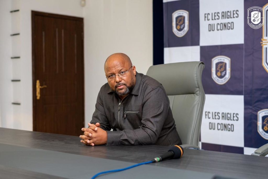 Ligue 1 : « je ne suis pas du tout heureux que les Aigles du Congo puissent prendre la place de Dcmp aux play-offs à cause de certaines lacunes administrative » (Vidiye Tshimanga)