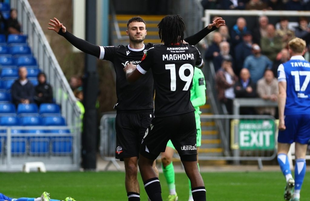 D3 Angleterre: Déjà 8 buts pour Paris Maghoma avec Bolton Wanderers, son meilleur total en carrière