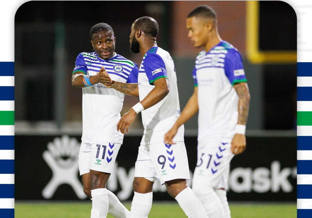 D2 Etats-Unis: 1er revers de la saison pour Michée Ngalina, Beverly Makangila, Enoch Mushagalusa et Hartford Athletic