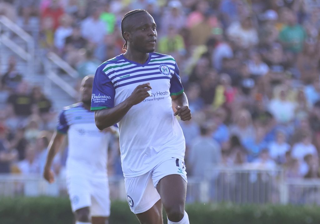 D2 Etats Unis: Déjà assurés des Play Off, Michée Ngalina s’offre un doublé avec Hartford Athletic malgré le revers devant Tampa Bay