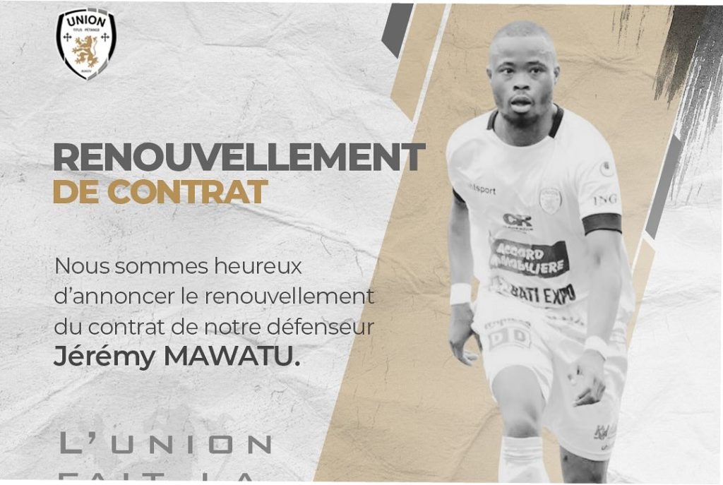 Transfert: Une saison de plus pour Jérémy Mawatu avec l’Union Titus Pétange