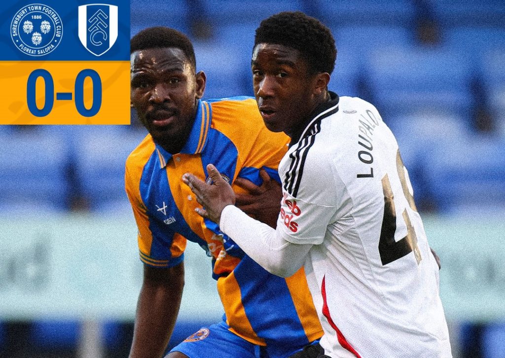 EFL Trophy: Le 1er but de la saison d’Aristote Nsiala n’a pas suffi à Shrewsbury Town