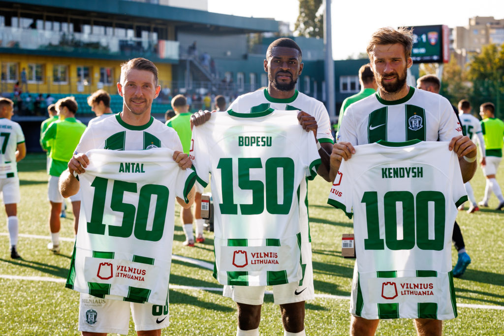 Vilnius Zalgiris: Joel Bopesu honoré pour sa 150ème apparition avec le club