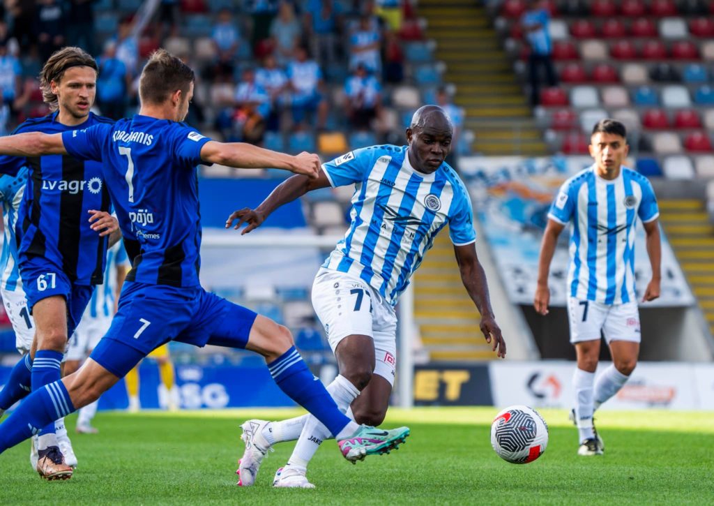 D1 Lettonie: Gauthier Mankenda et le Fc Riga restent en contact pour le titre