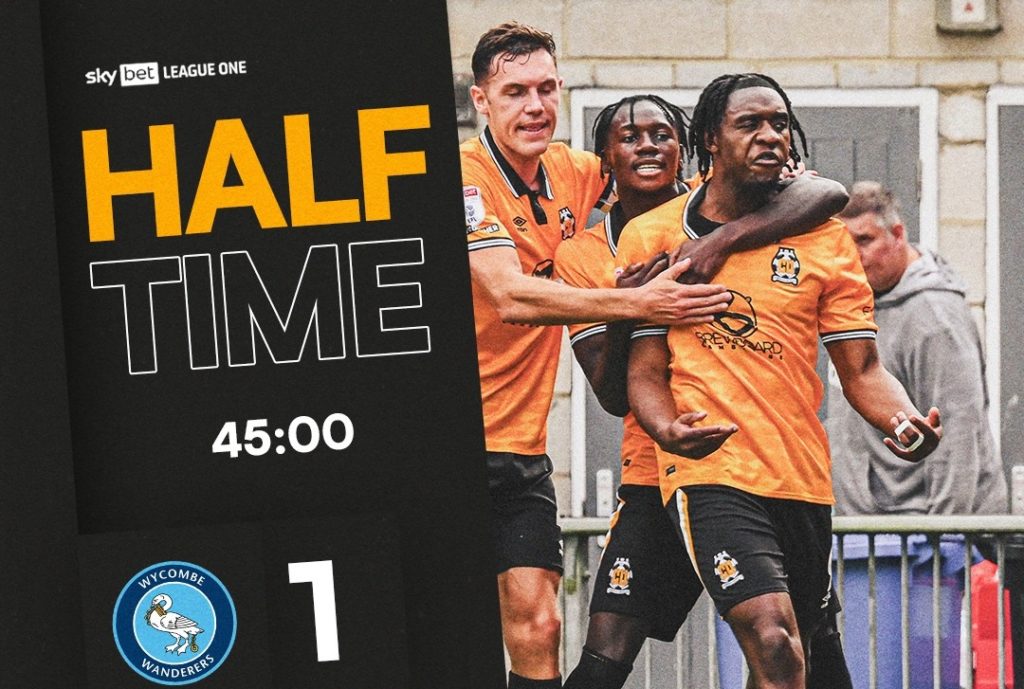 D3 Angleterre: Dan Nlundulu buteur avec Cambrigde United malgré le revers devant Wycombe Wanderers de Beryly Lubala