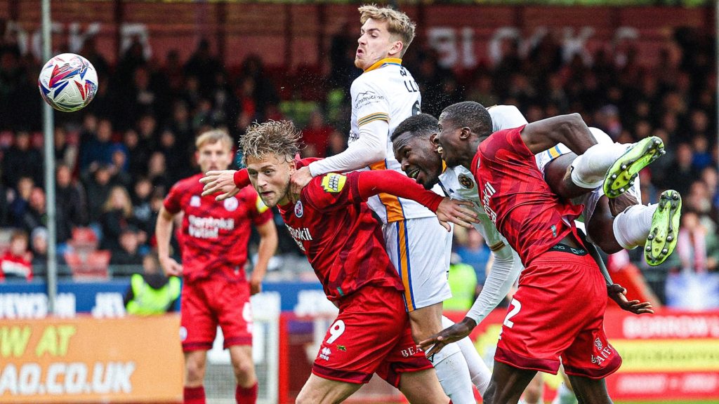 D3 Angleterre: 2ème succès de la saison pour Aristote Nsiala et Shrewsbury Town avec le 1er but du congolais