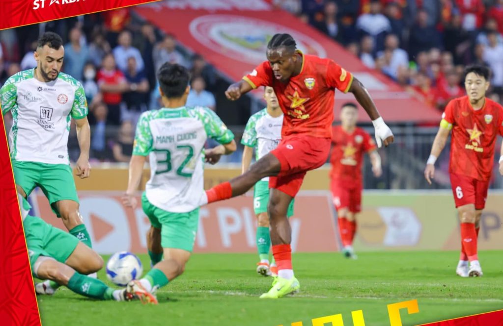 D1 Vietnam: 6ème partage en 7 sorties pour Noël Mbo et le Hồng Lĩnh Hà Tĩnh