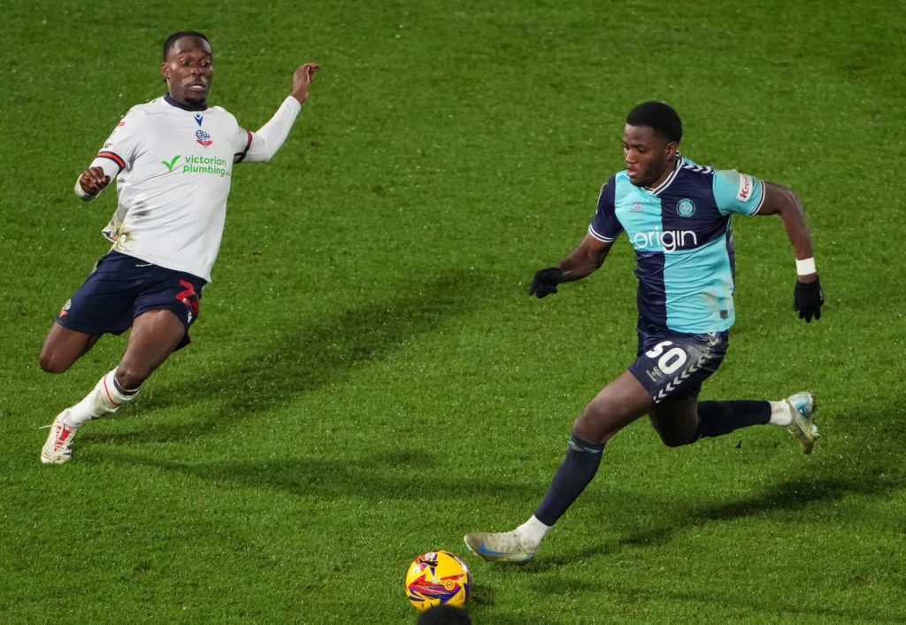 D3 Angleterre: Coup de mou pour Beryly Lubala et Wycombe Wanderers