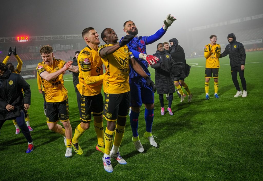 D2 Pays-Bas: Rodney Kongolo participe au succès de Roda JC Kerkrade avec son 1er but de la saison