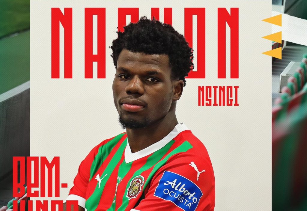 Transfert: Nachon Nsingi prend la direction du Portugal