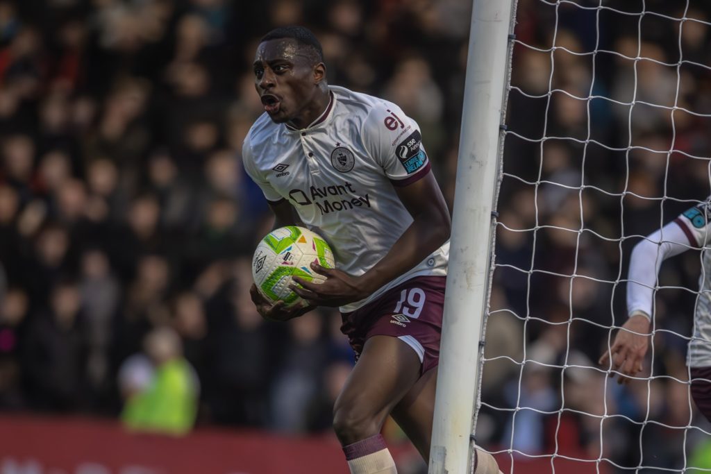 D1 Irlande: 2ème but pour Francely Lomboto, Sligo Rovers peut respirer