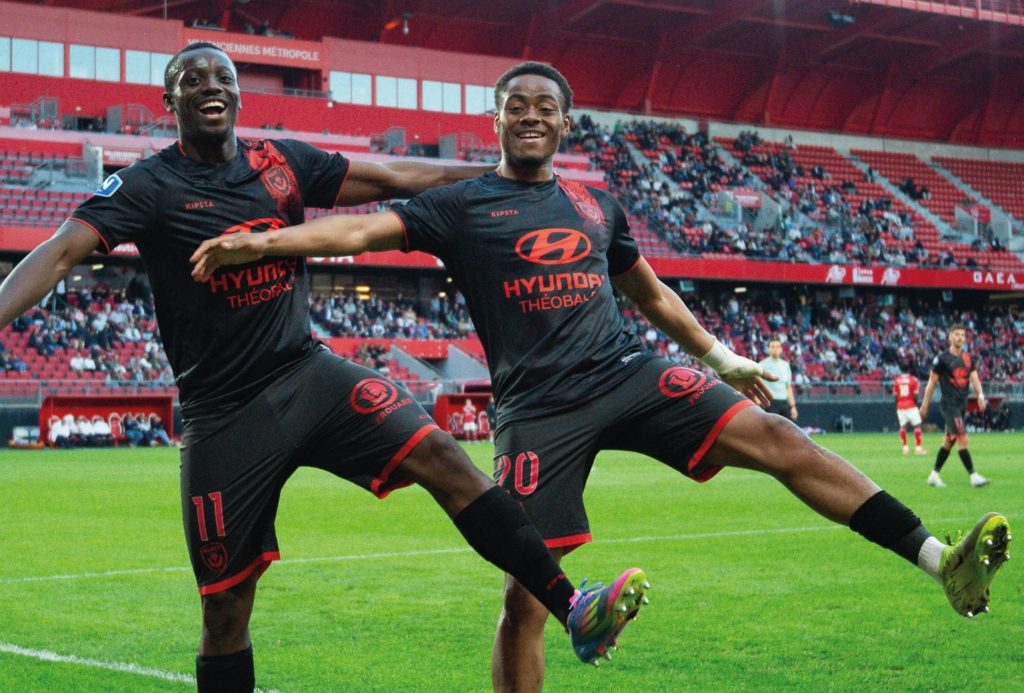 D3 France: 7ème but de la saison pour Brandon Bokangu avec Nancy et la montée en prime