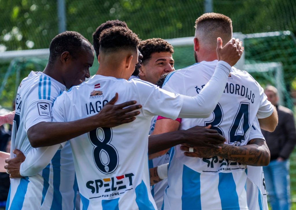 D1 Lettonie: 9ème succès de suite pour Gauthier Mankenda, Glody Ngonda et le Fc Riga