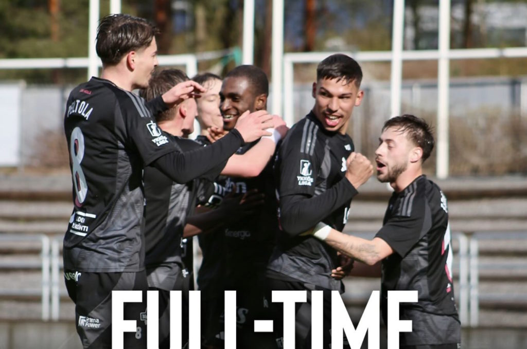 D2 Finlande: Jérémy Muzinga et Lahti prennent un point devant TPS avec le 2ème but du congolais