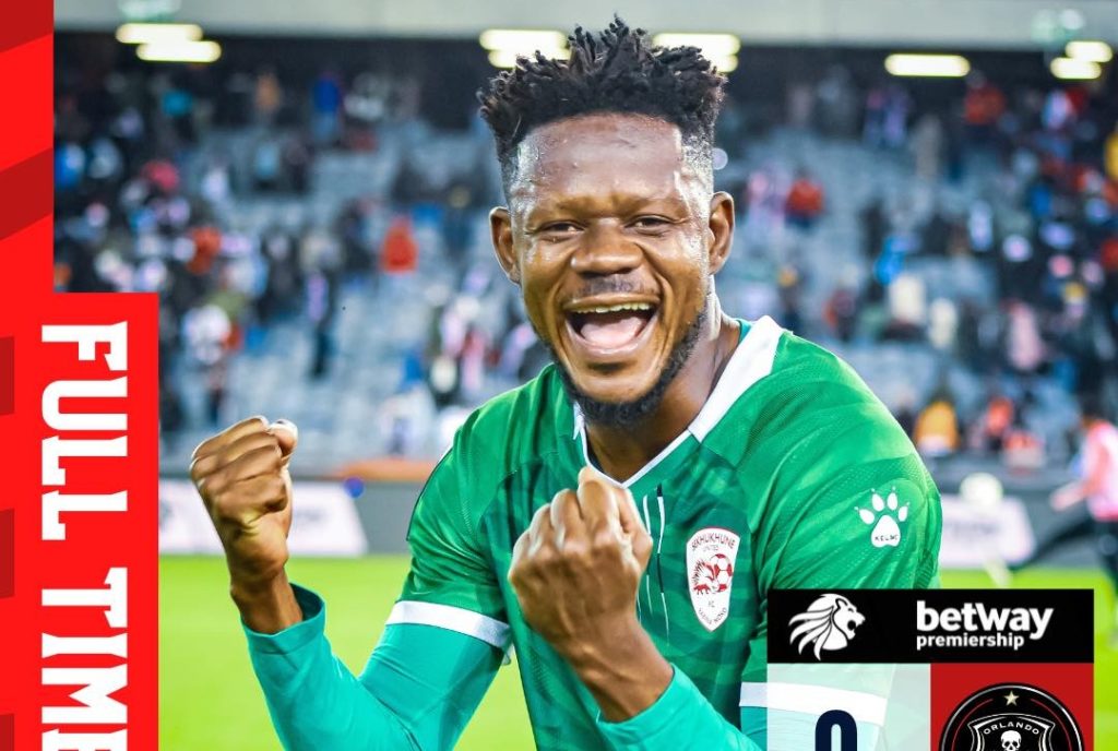 D1 Afrique du Sud: Trésor Tshibwabwa Yamba climatise Orlando Pirates avec Sekhukhune United