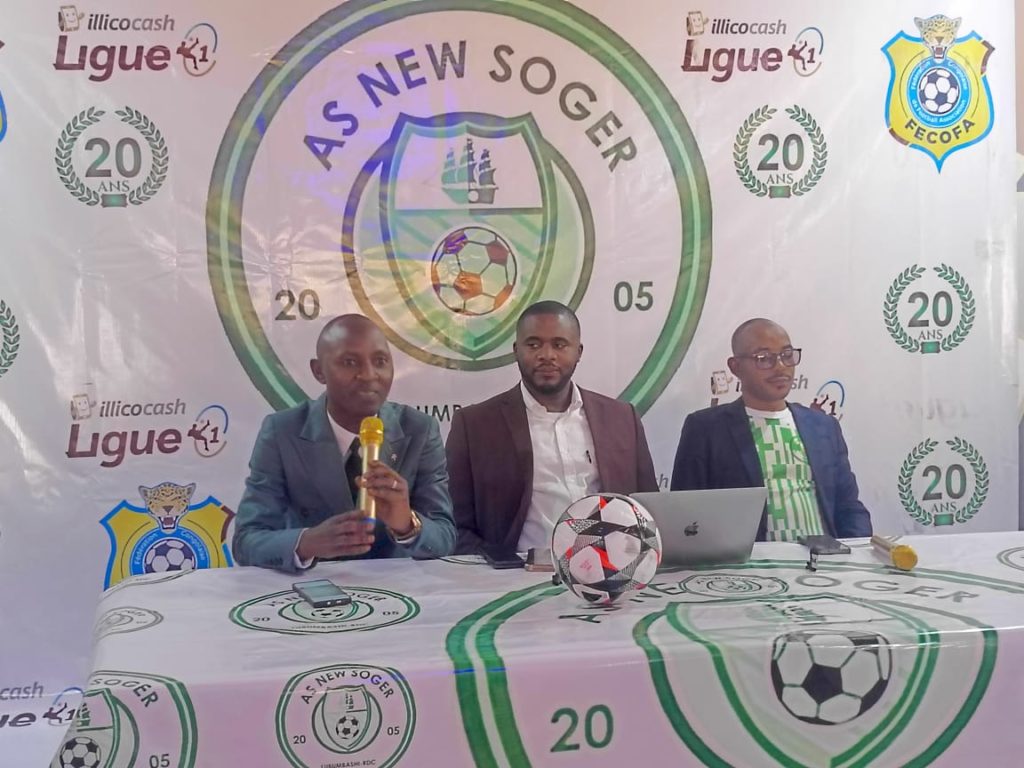 Linafoot: l’AS New Soger annonce le rachat complet de Kuya de Kinshasa et évoluera en Ligue 1 la saison prochaine