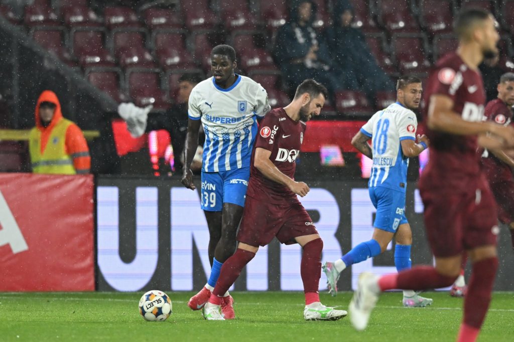D1 Roumanie: Steven Nsimba porte l’Universitatea Craiova face à Cluj de Béni Nkololo