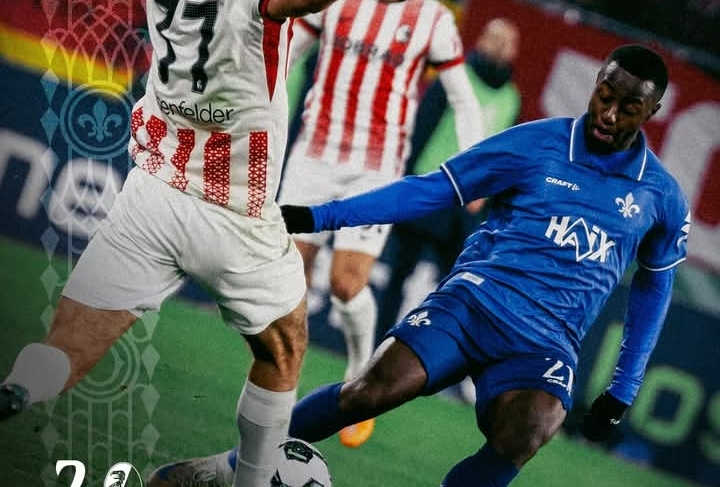 D2 Allemagne: Merveille Matondo Papela et Darmstadt maintiennent le cap