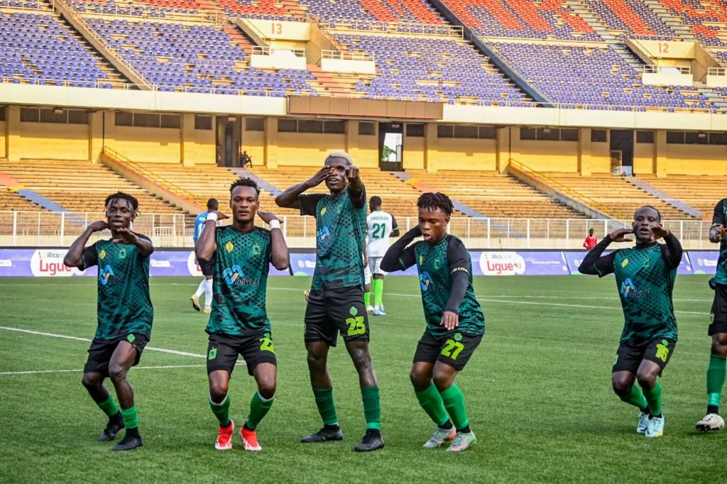 Ligue 1: VClub se refait une santé devant Anges Verts après 3 sorties de disette