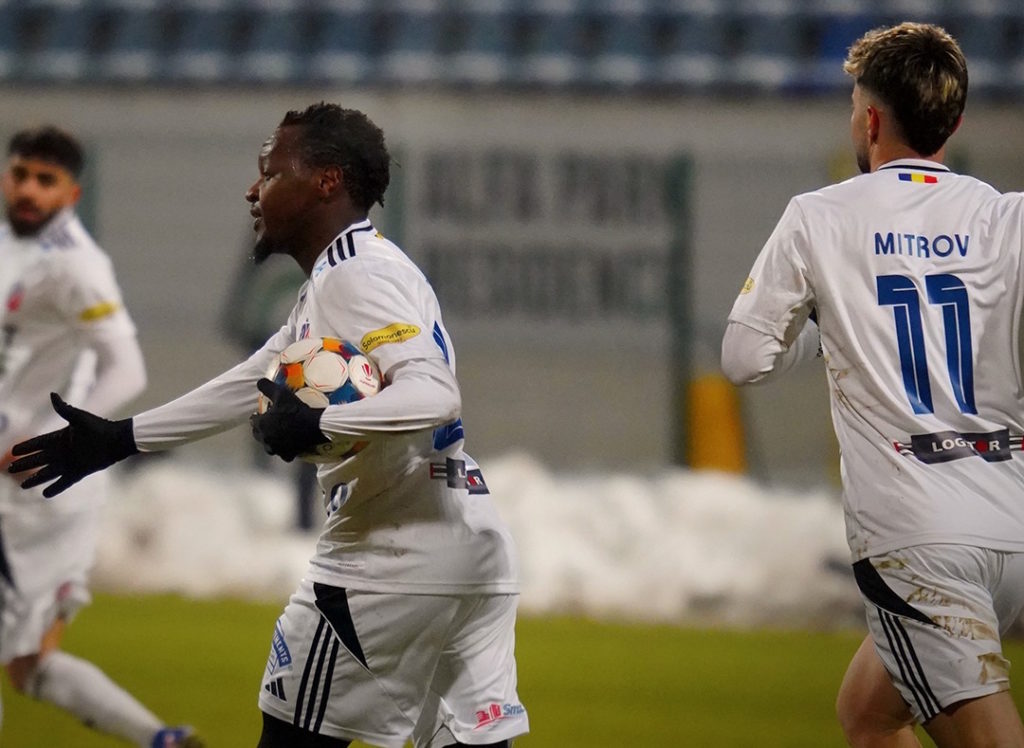 D1 Roumanie: Le 4ème but de Hervin Ongenda n’a pas suffi à Botosani devant l’Universitatea Cluj