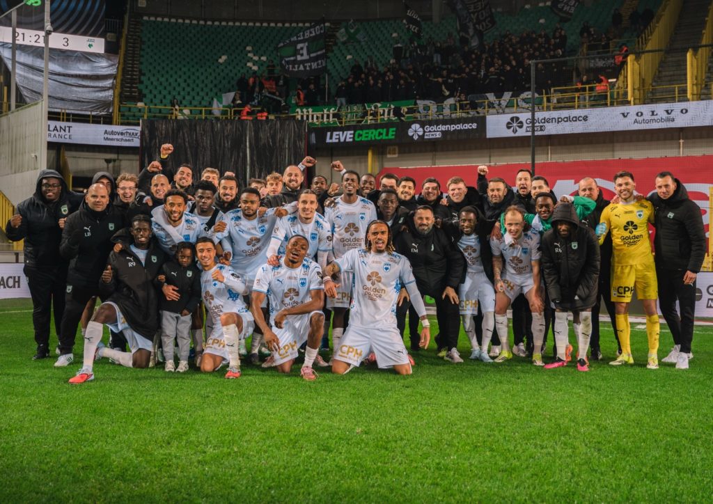 D1 Belgique: Nachon Nsingi, Thierry Lutonda et La Louvière gardent espoir pour le maintien