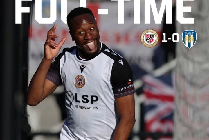 D4 Angleterre: Le 12ème but de Nicke Kabamba porte Bromley devant Colchester United