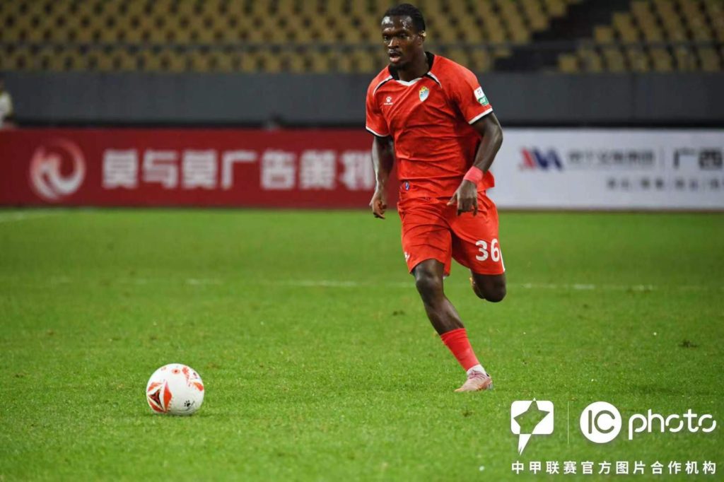 D2 Chine: Un 3ème partage de suite pour Noël Mbo et le Guangxi Hengcheng