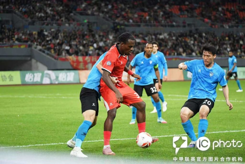 D2 Chine: Un 3ème partage d’affilée pour Noël Mbo et le Guangxi Hengcheng