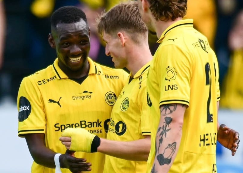 D1 Norvège: Joshua Kitolano bien noté pour ses débuts avec Bodo Glimt