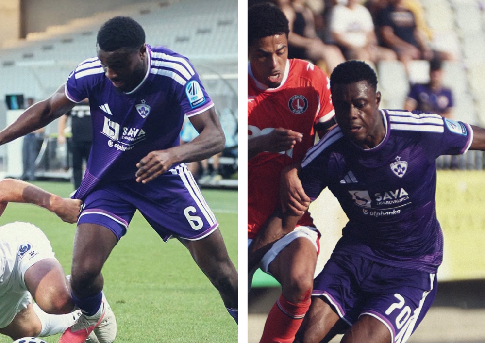 D1 Slovénie: La RDC à la fête à Maribor avec Bradley Mbondo et Isaac Tshipamba