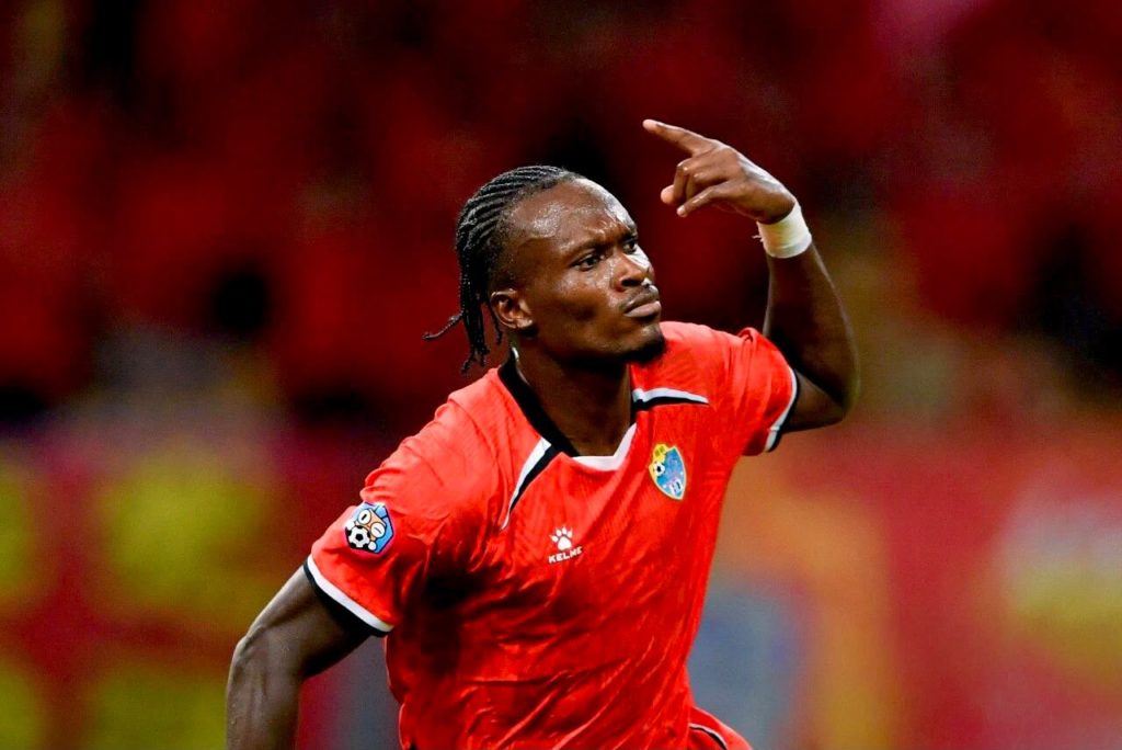 D2 Chine: Un 2ème doublé de suite pour Noël Mbo avec le Guangxi Hengchen, déjà 9 buts pour le congolais