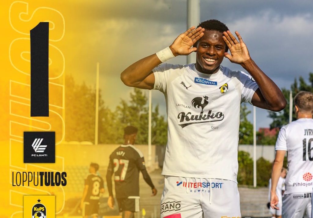 UEFA/Conférence League: Joslyn Luyeye Lutumba et le Kuopion Palloseura joueront tout à la maison